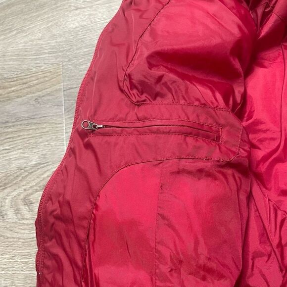 Columbia XCO Down Feather Puffer Jacket Red Winter Quilted Size Small - Picture 9 of 14
